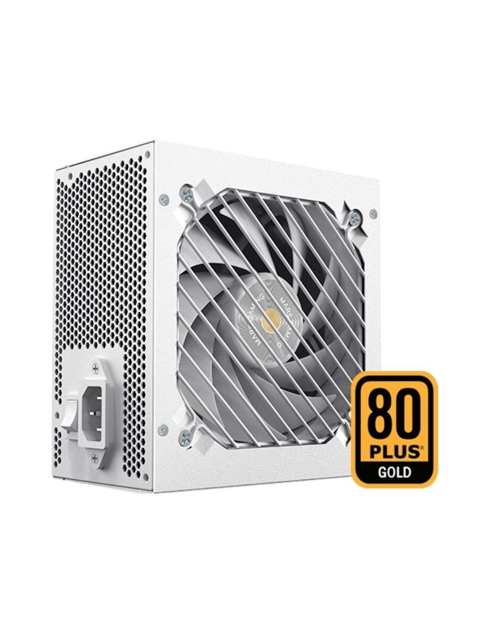 Fuente de Alimentación Mars Gaming MPB1000SI/ 1000W/ Ventilador 12cm/ 80 Plus Gold/ Blanca