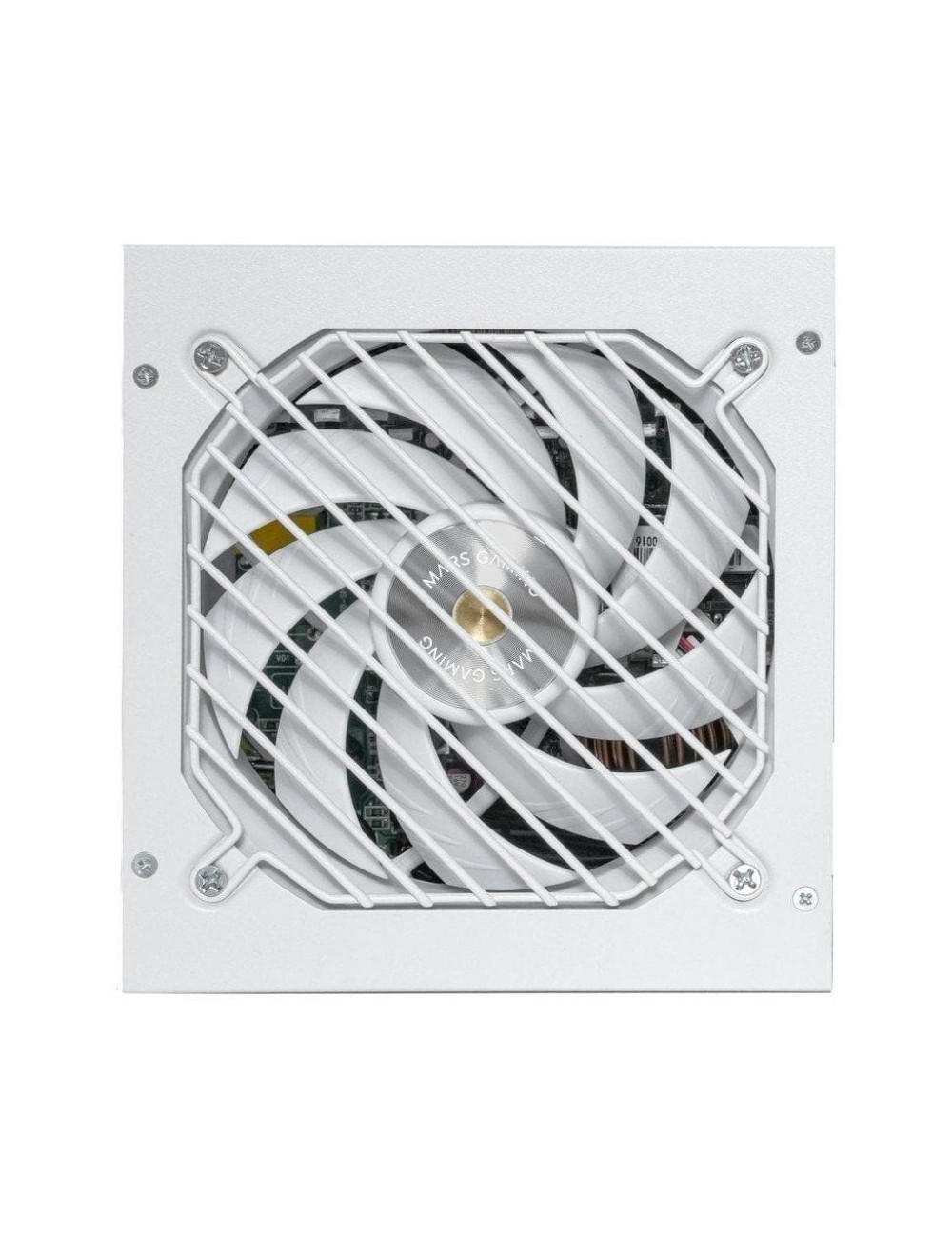 Fuente de Alimentación Mars Gaming MPB1000SIM/ 1000W/ Ventilador 14cm/ ATX 3.1/ PCIe 5.1/ 80 Plus Gold/ Blanca