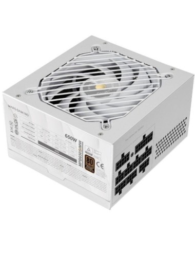 Fuente de Alimentación Mars Gaming MPB650SIM/ 650W/ Ventilador 12cm/ 80 Plus Bronze/ Blanca
