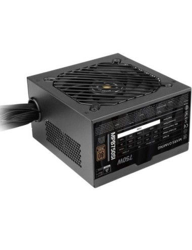Fuente de Alimentación Mars Gaming MPB750SI/ 750W/ Ventilador 12cm/ 80 Plus Bronze