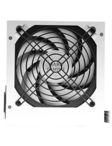 Fuente de Alimentación Mars Gaming MPIII650W/ 650W/ Ventilador 12cm/ Blanca