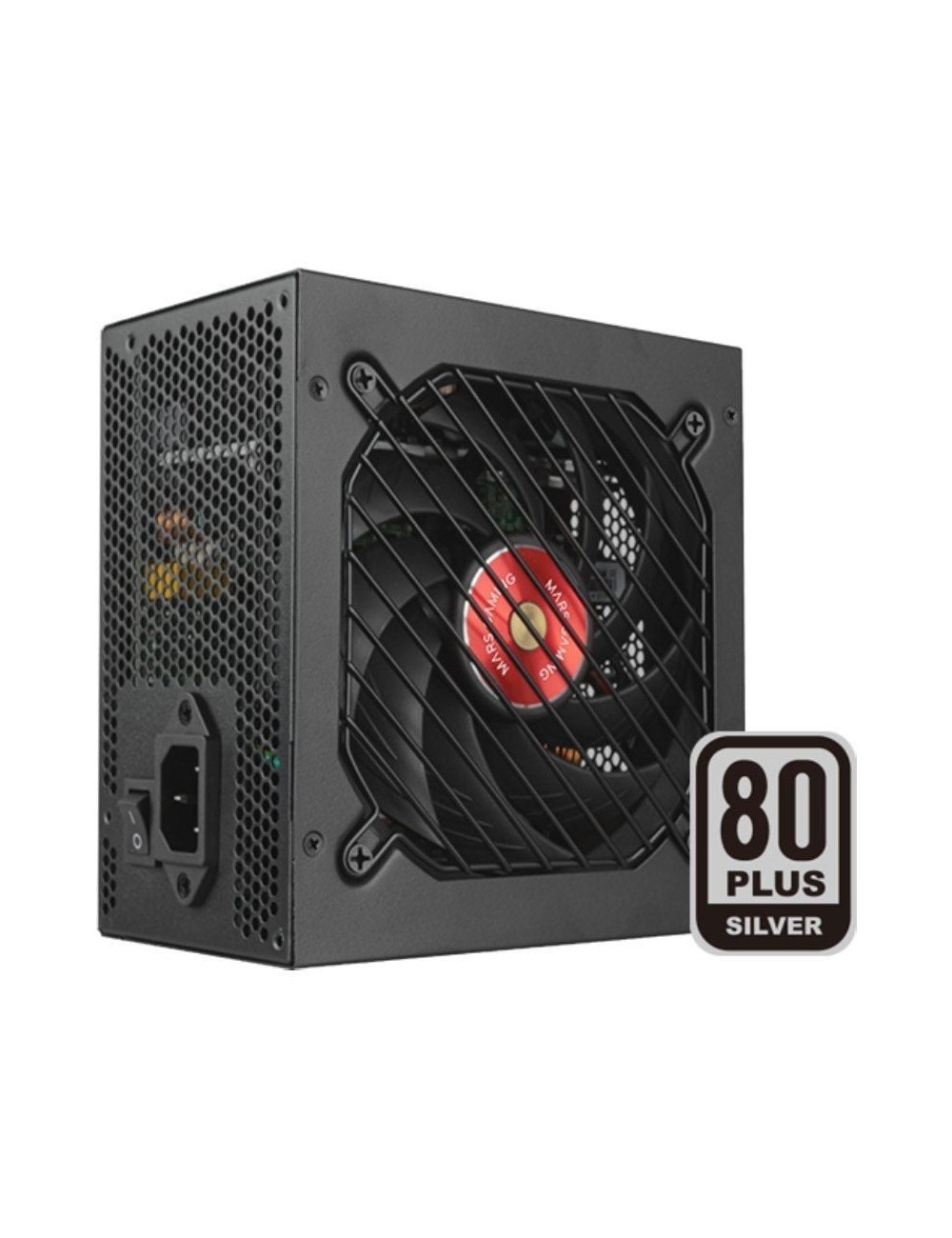 Fuente de Alimentación Mars Gaming MPVU750SIM/ 750W/ Ventilador 14cm/ 80 Plus Silver