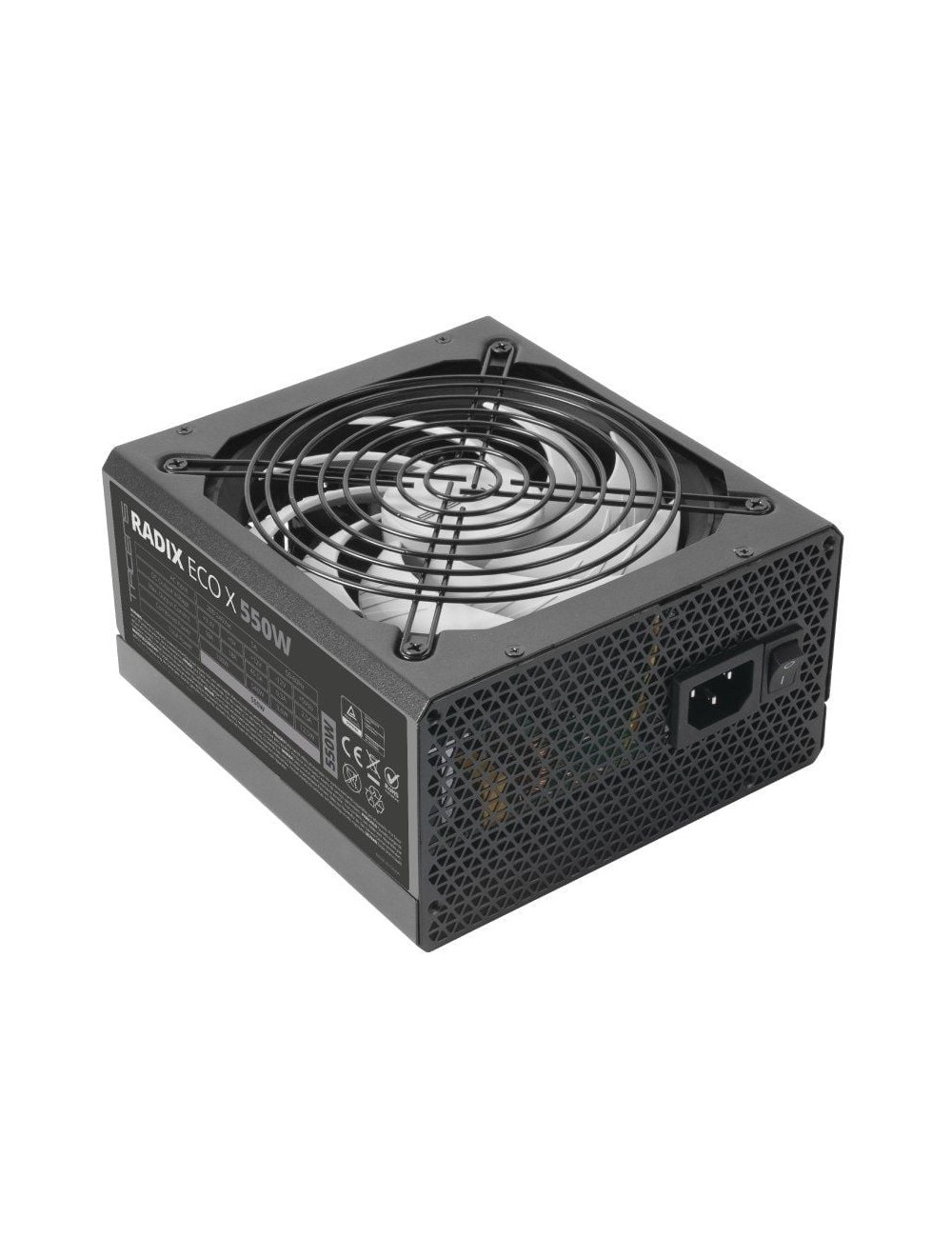 Fuente de Alimentación Tacens Radix Eco X 550/ 550W/ Ventilador 14cm