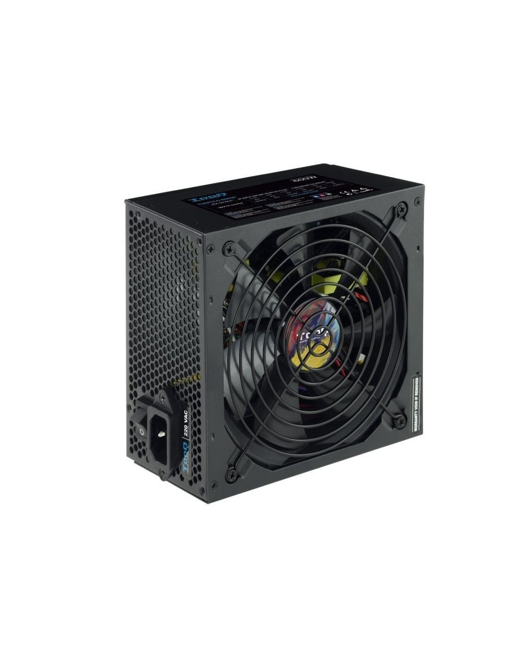 Fuente de Alimentación TooQ TQAPOLO-600SP/ 600W/ Ventilador 14cm