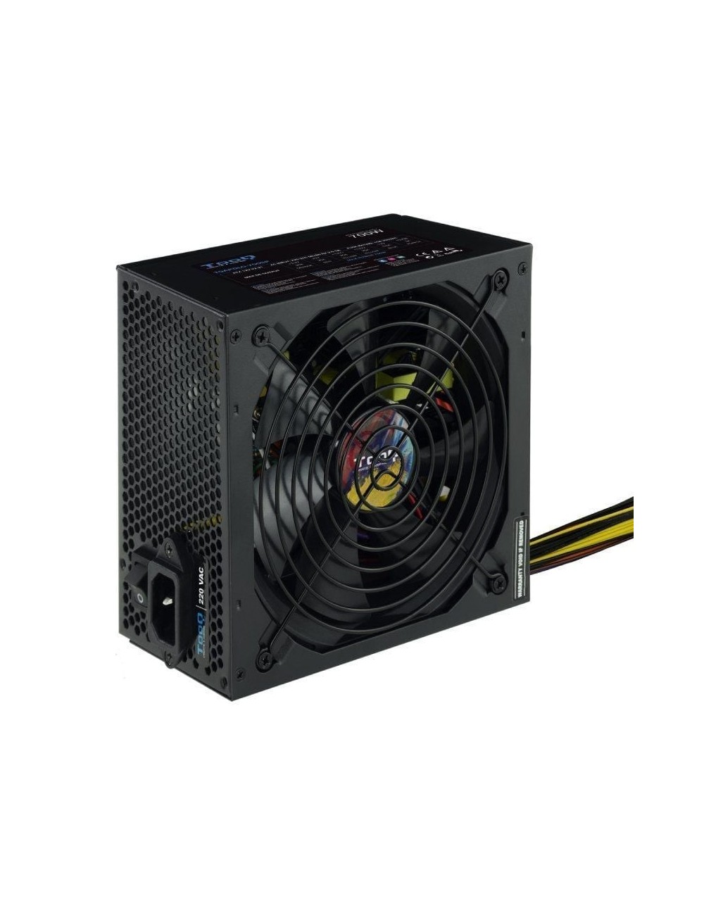 Fuente de Alimentación TooQ TQAPOLO-700SP/ 700W/ Ventilador 14cm