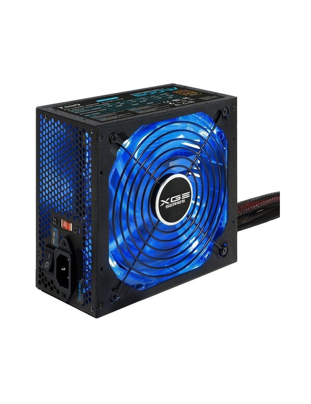 Fuente de Alimentación TooQ TQXGEII-800SAP/ 800W/ Ventilador 14cm/ 80 Plus Bronze