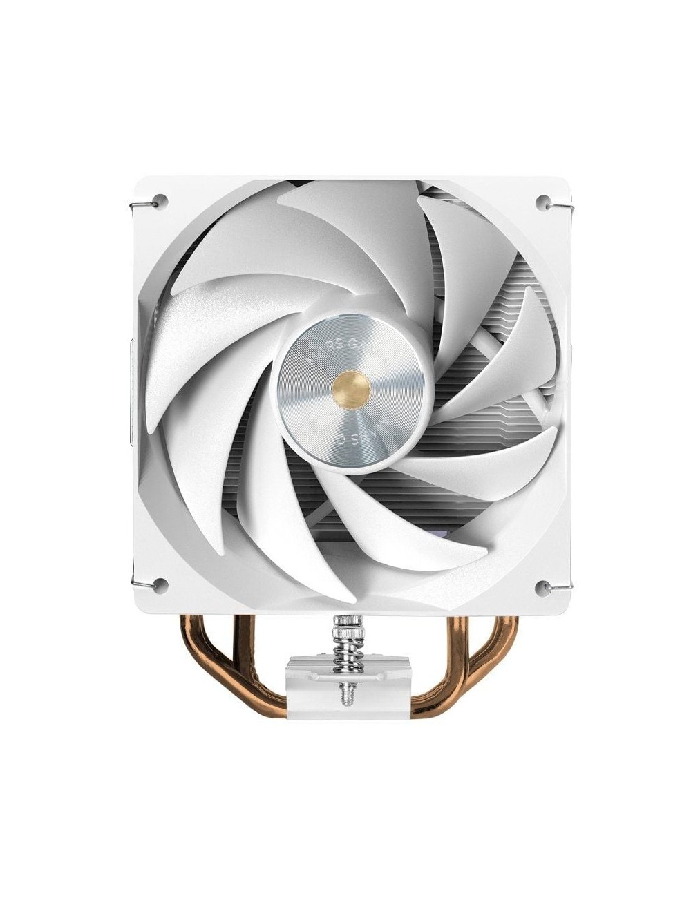 Ventilador con Disipador Mars Gaming MCPU-X4/ 12cm/ Blanco