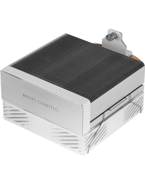 Ventilador con Disipador Mars Gaming MCPU-X4/ 12cm/ Blanco