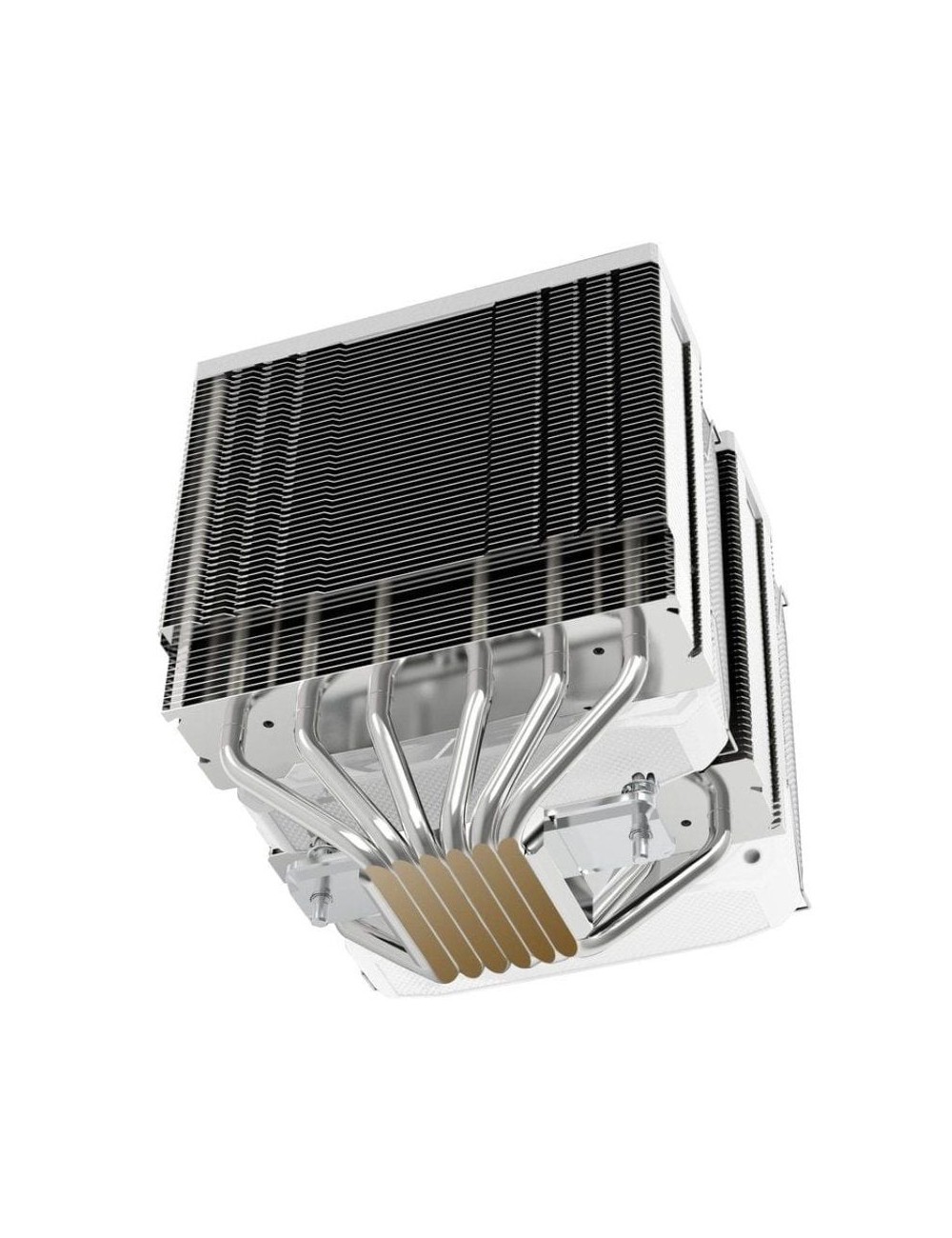 Ventilador con Disipador Mars Gaming MCPU-XU6/ 2x 12cm/ Blanco