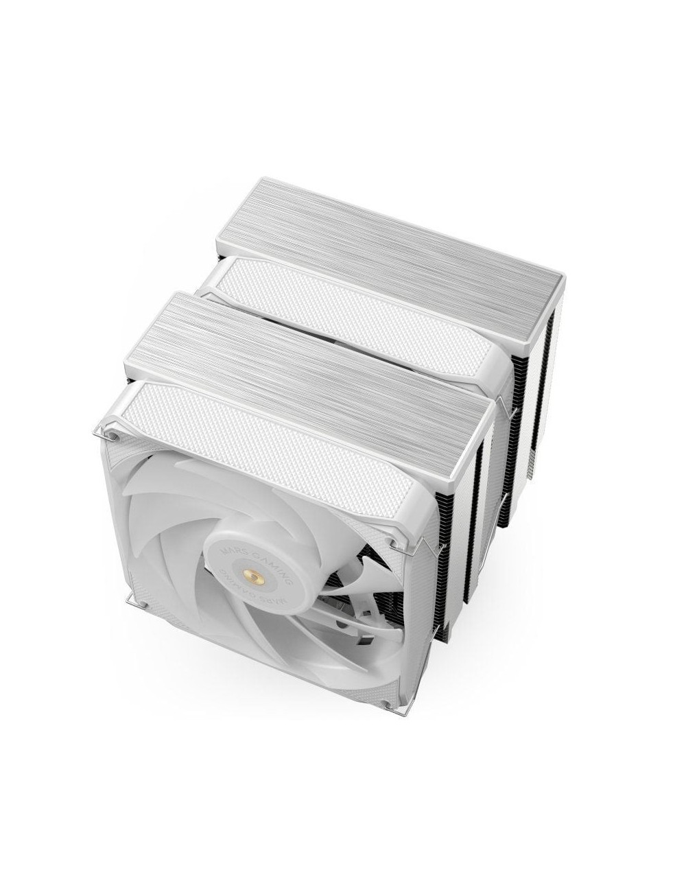 Ventilador con Disipador Mars Gaming MCPU-XU9/ 12cm/ Blanco