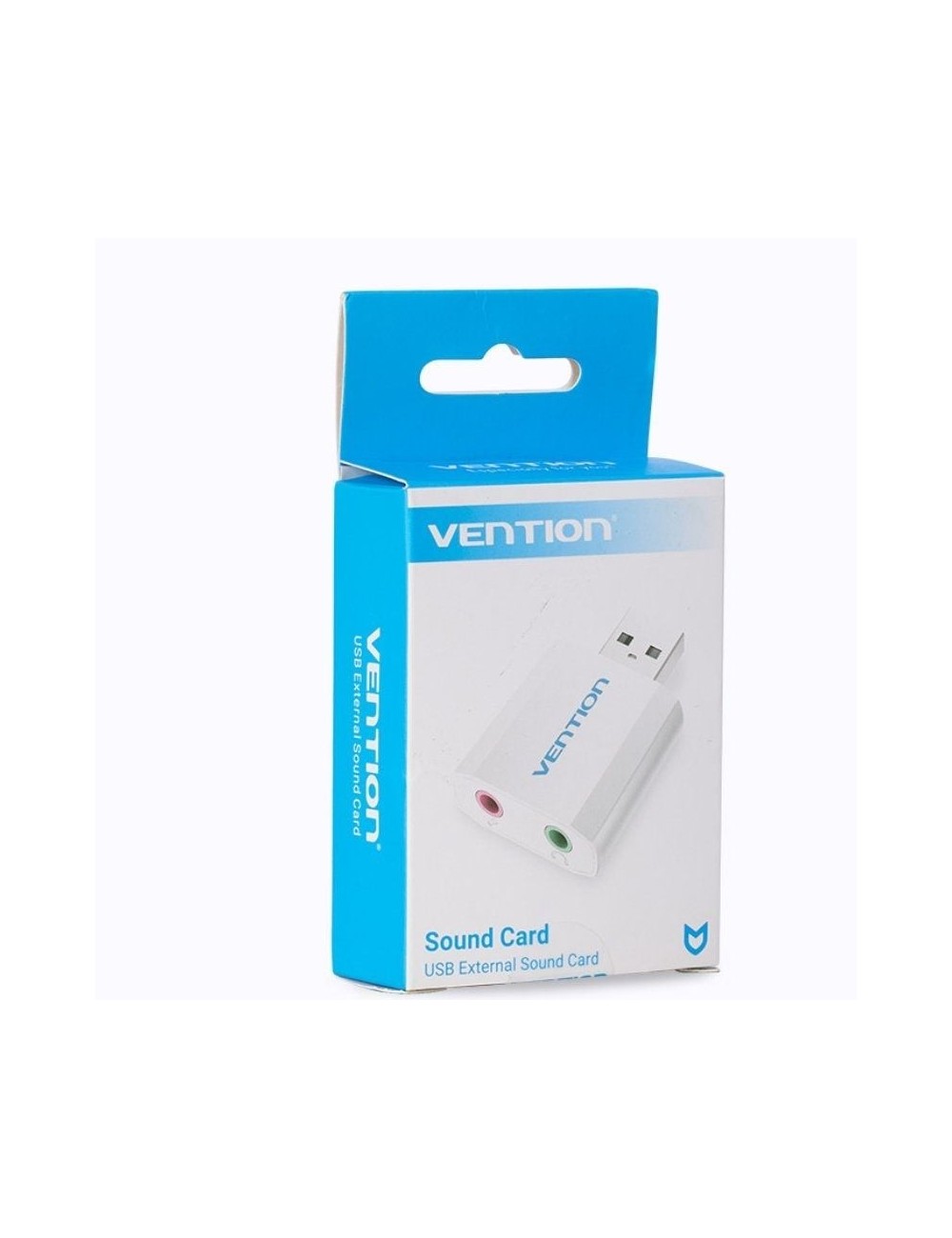 Tarjeta de Sonido Vention VAB-S13/ 2.1/ Plata