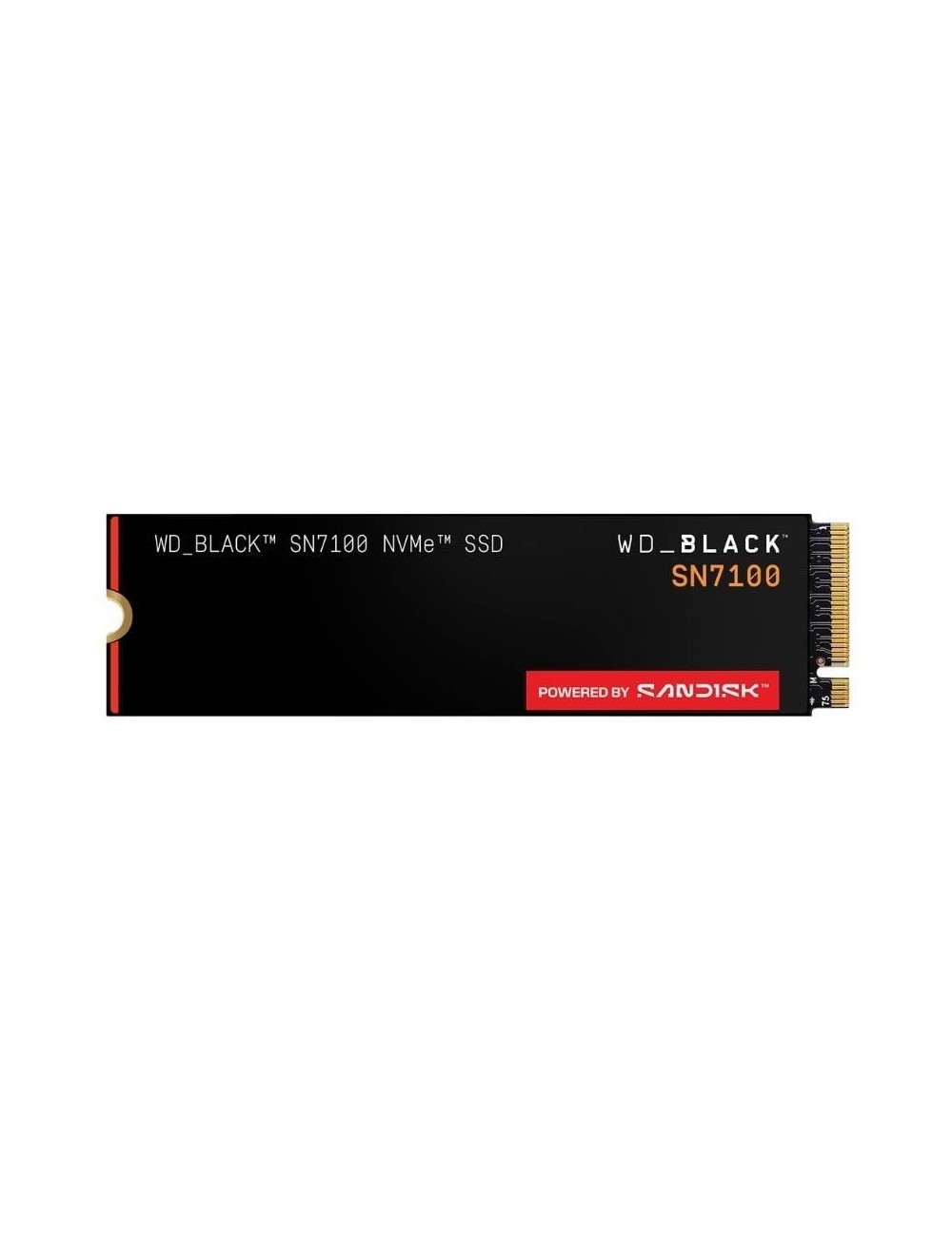 Disco SSD SanDisk WD Black SN7100 1TB/ M.2 2280 PCIe Gen4/ Full Capacity