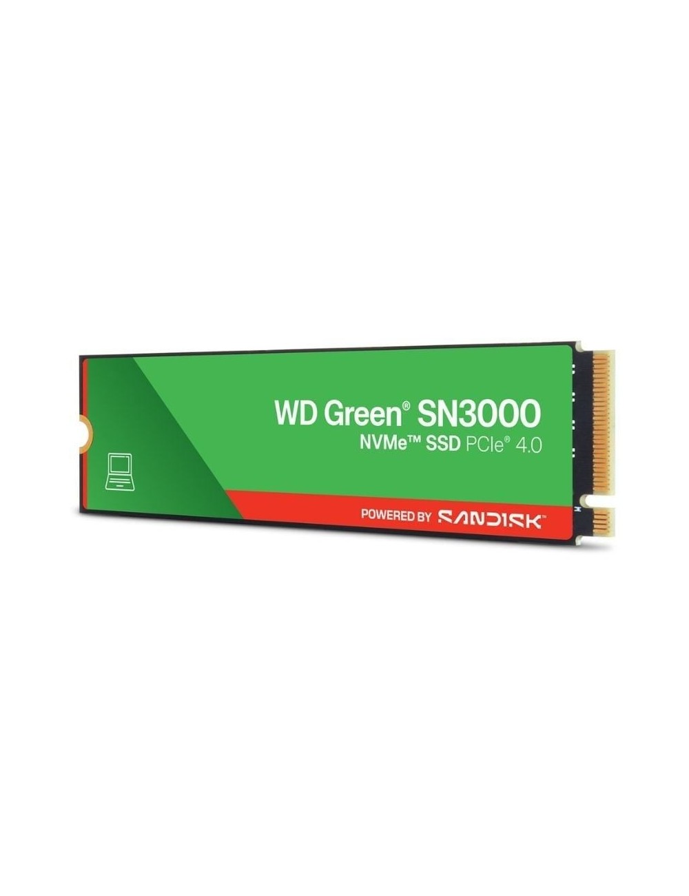 Disco SSD SanDisk WD Green SN3000 500GB/ M.2 2280 PCIe Gen4
