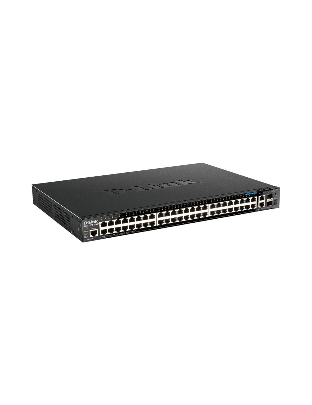 Switch Gestionable D-Link DGS-1520-52MP/E 52 Puertos/ RJ-45 2.5Gbps/ SFP/ PoE
