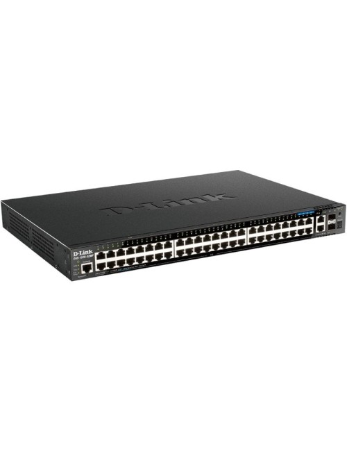 Switch Gestionable D-Link DGS-1520-52MP/E 52 Puertos/ RJ-45 2.5Gbps/ SFP/ PoE