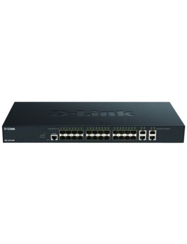 Switch Gestionable D-Link DXS-1210-28S 28 Puertos/ RJ-45 10/100/1000/ SFP