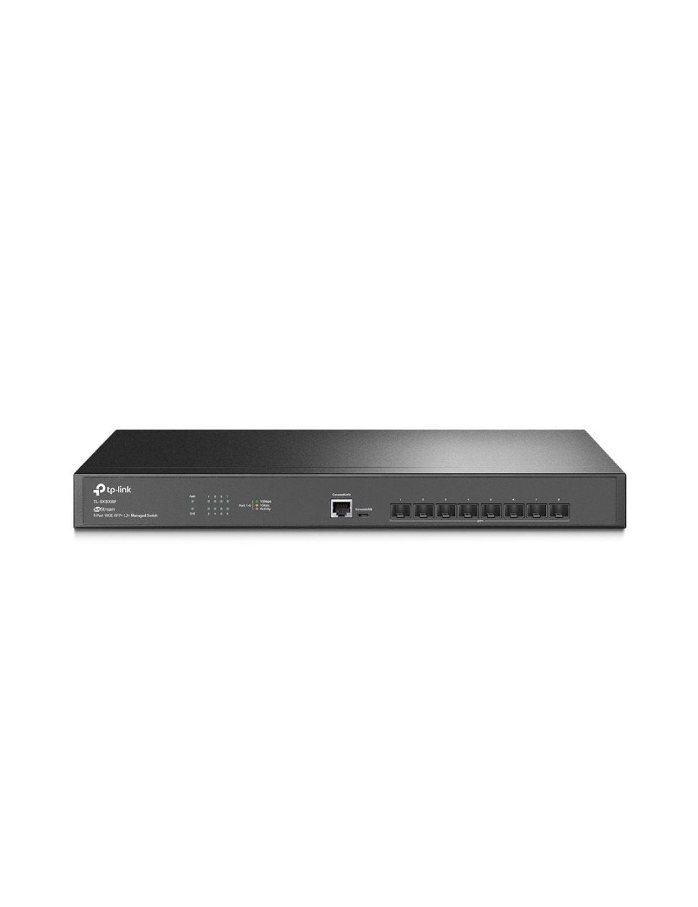 Switch Gestionable TP-Link Omada JetStream TL-SX3008F/ 8 Puertos/ SFP+ 10GE