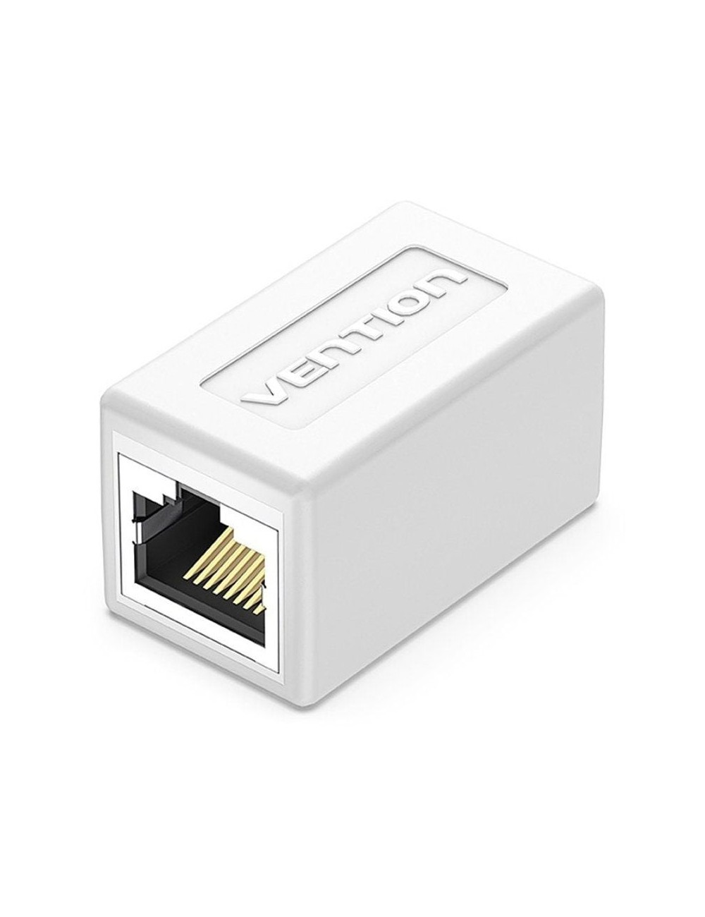 Adaptador Conector RJ45 IPVW0 Cat.6 FTP/ RJ45 Hembra - RJ45 Hembra/ Blanco