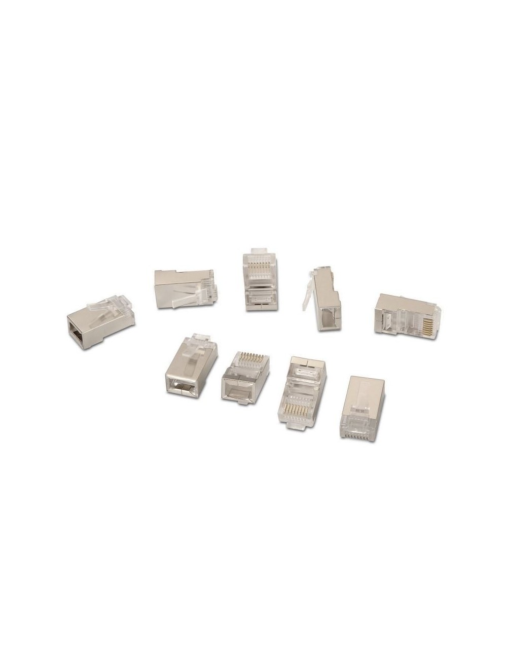 Conector RJ45 Aisens A139-0298/ Cat.6/ 10 uds