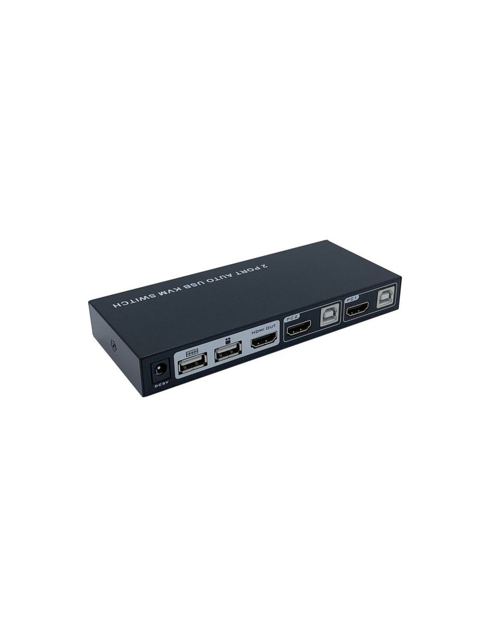 Conmutador KVM HDMI Aisens A111-0400/ 2PC con 1 sólo teclado y ratón
