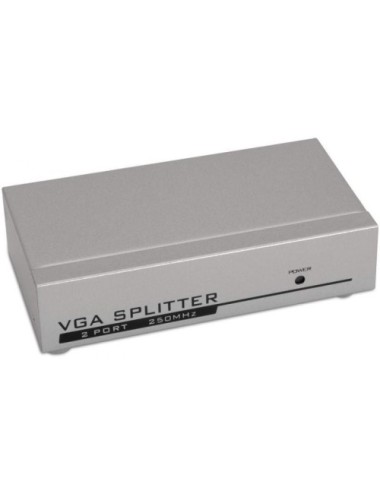 Duplicador SVGA Aisens A116-0084/ 2x SVGA Hembra - SVGA Macho