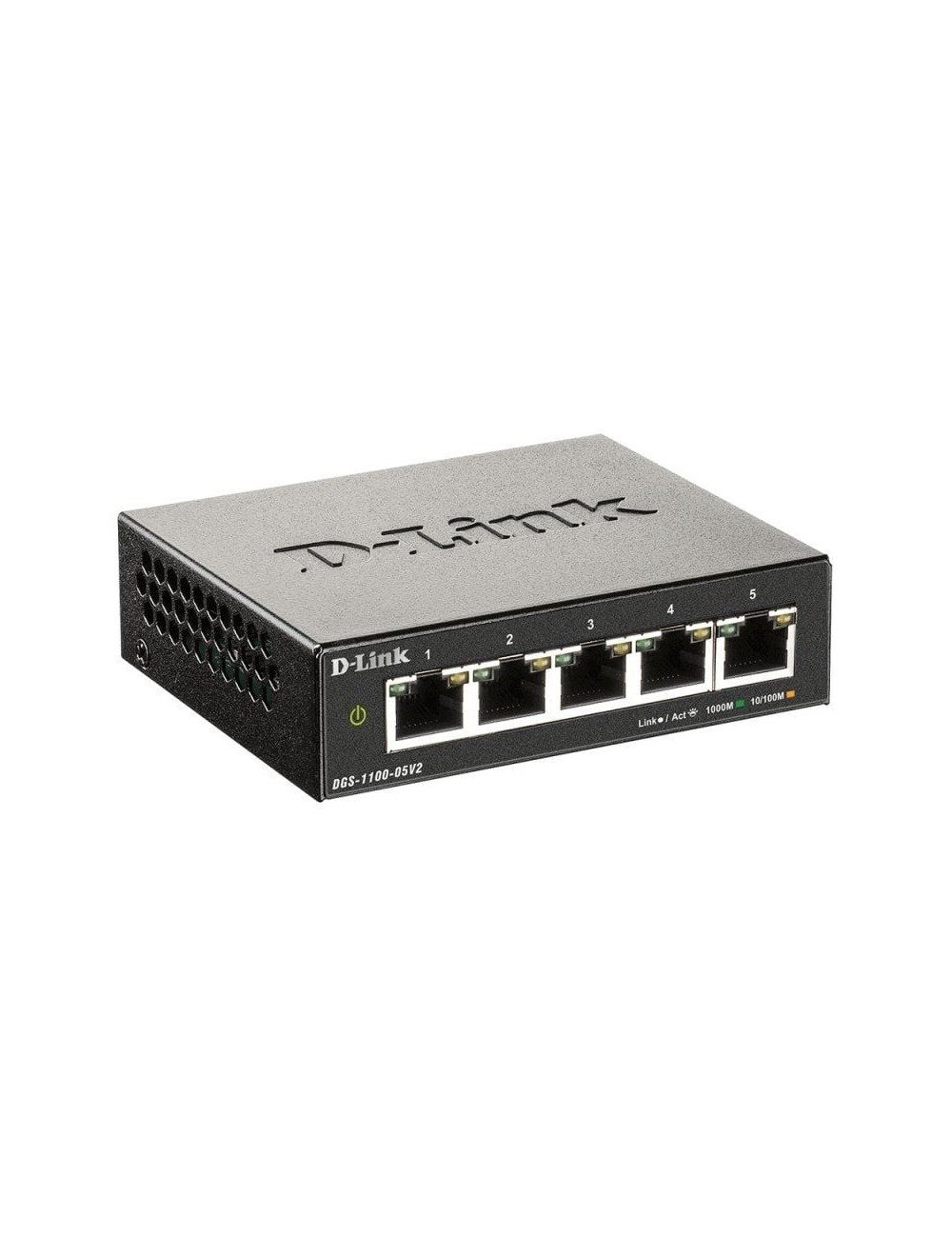 Switch D-Link DGS-1100-05V2 5 Puertos/ RJ-45 10/100/1000