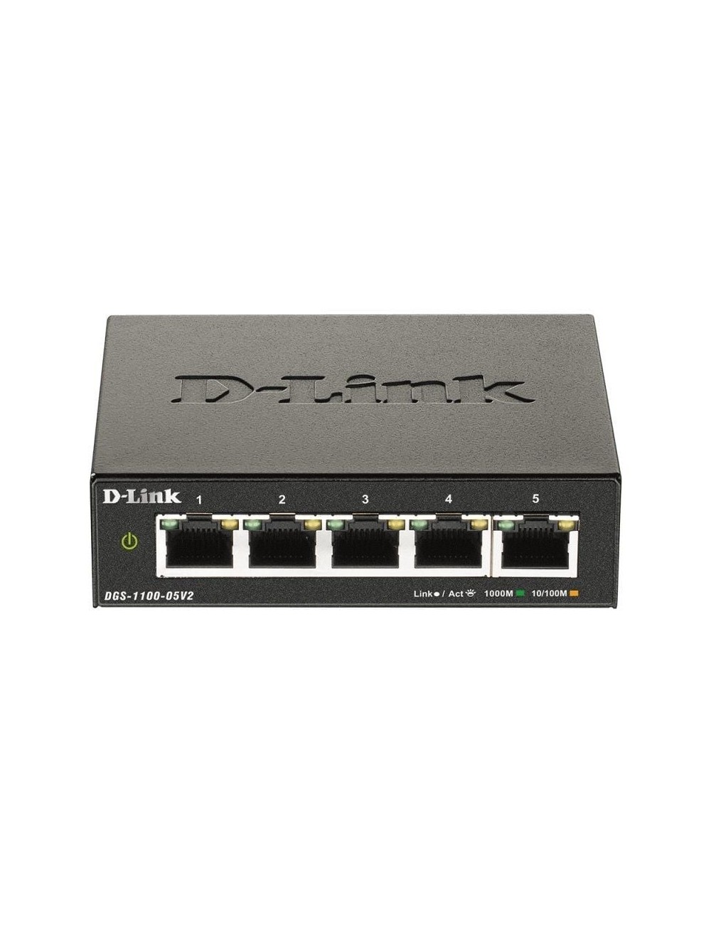 Switch D-Link DGS-1100-05V2 5 Puertos/ RJ-45 10/100/1000