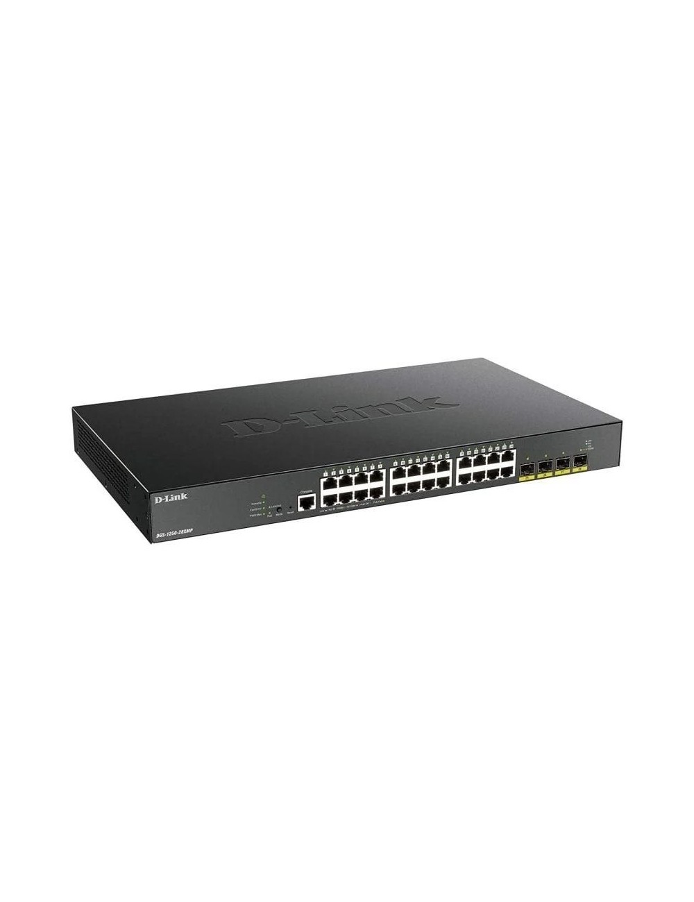 Switch Gestionado D-Link Smart DGS-1250-28XMP 28 Puertos/ RJ-45 10/100/1000 PoE/ SFP