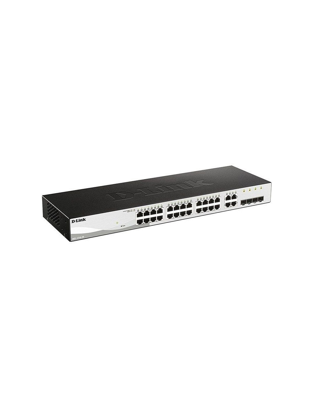 Switch Gestionable D-Link DGS-1210-28 28 Puertos/ RJ-45 Gigabit 10/100/1000/ SFP