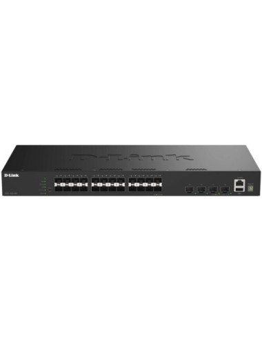 Switch Gestionable D-Link DGS-1530-28S/E 24 Puertos/ RJ-45 10/100/1000/ SFP