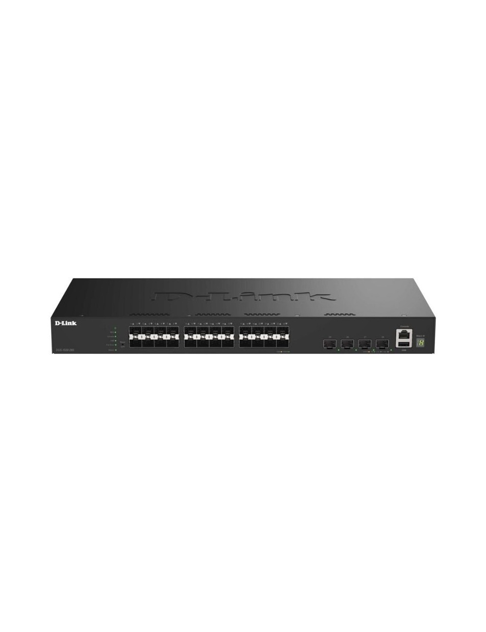 Switch Gestionable D-Link DGS-1530-28S/E 24 Puertos/ RJ-45 10/100/1000/ SFP