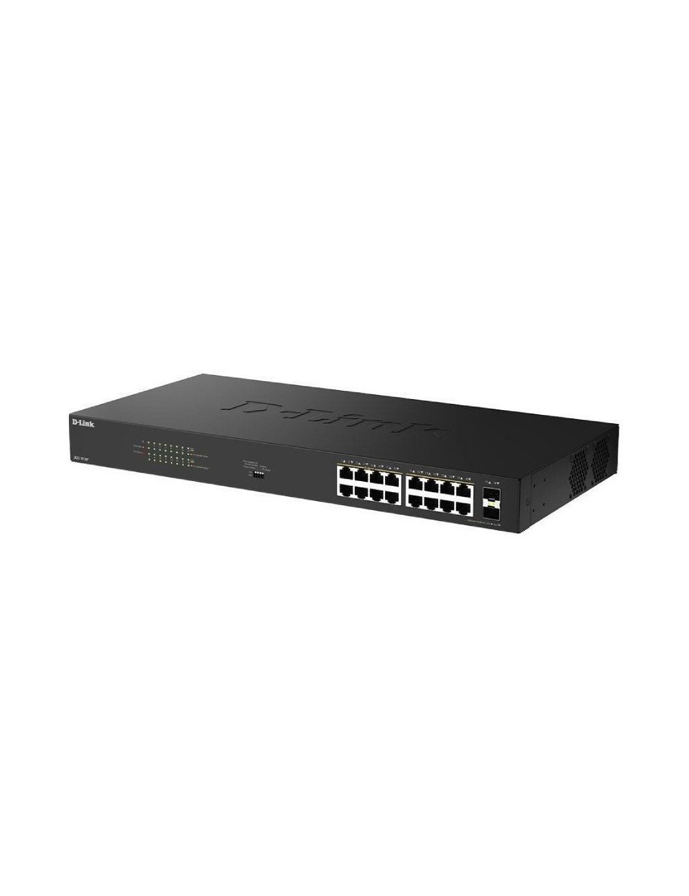 Switch D-Link DGS-1018P/E 18 Puertos/ RJ-45 Gigabit 10/100/1000 PoE/ SFP