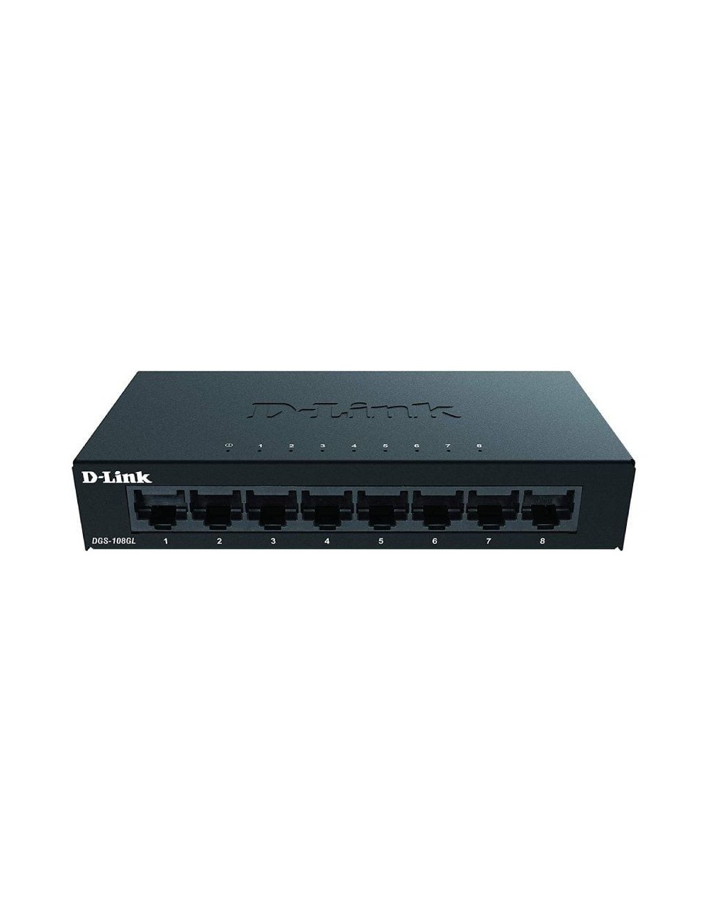 Switch D-Link DGS-108GL 8 Puertos/ RJ-45 10/100/1000