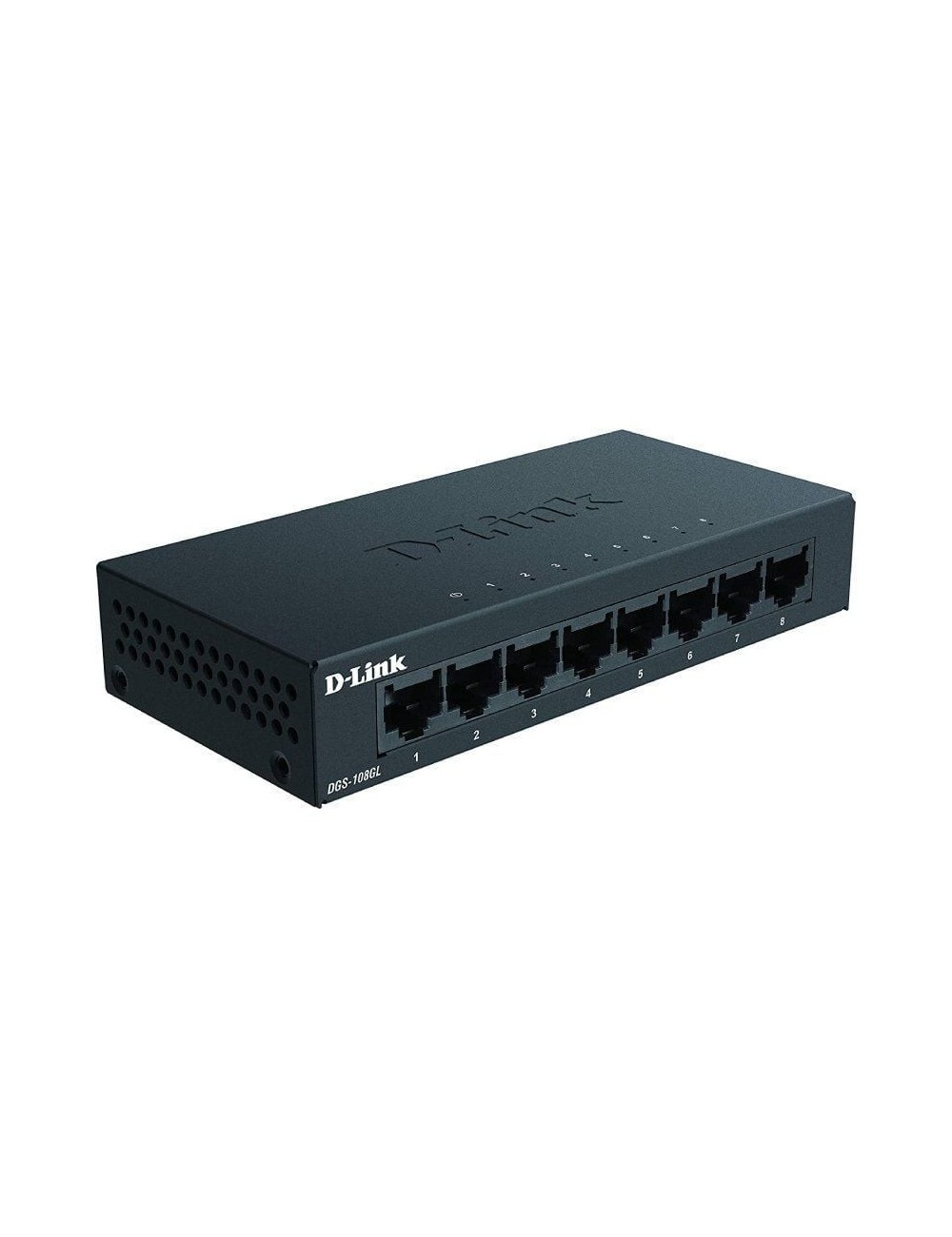 Switch D-Link DGS-108GL 8 Puertos/ RJ-45 10/100/1000
