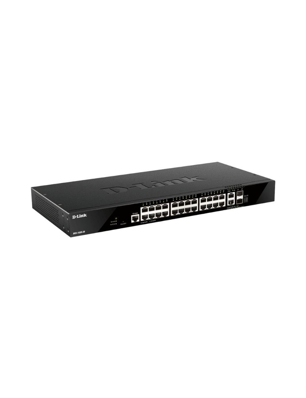 Switch Gestionable D-Link DGS-1520-28/E 24 Puertos/ RJ-45 10/100/1000/ SFP