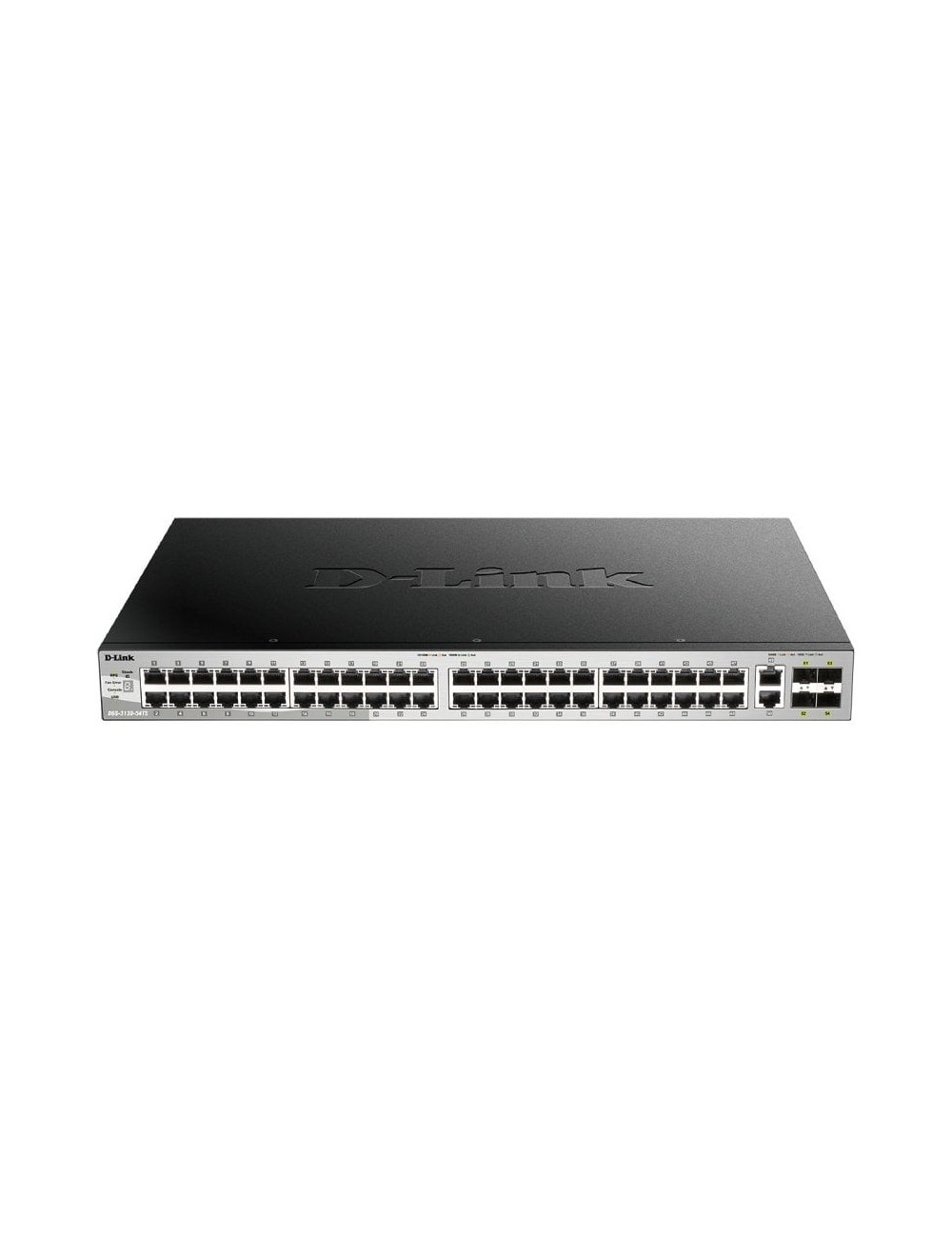 Switch Gestionable D-Link DGS-3130-54TS/E 50 Puertos/ RJ-45 10Gbps/ SFP/ PoE