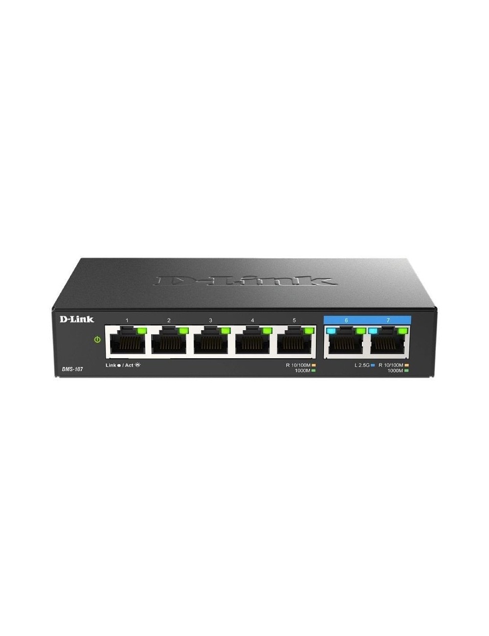 Switch D-Link DMS-107 7 Puertos/ RJ-45 10/100/1000