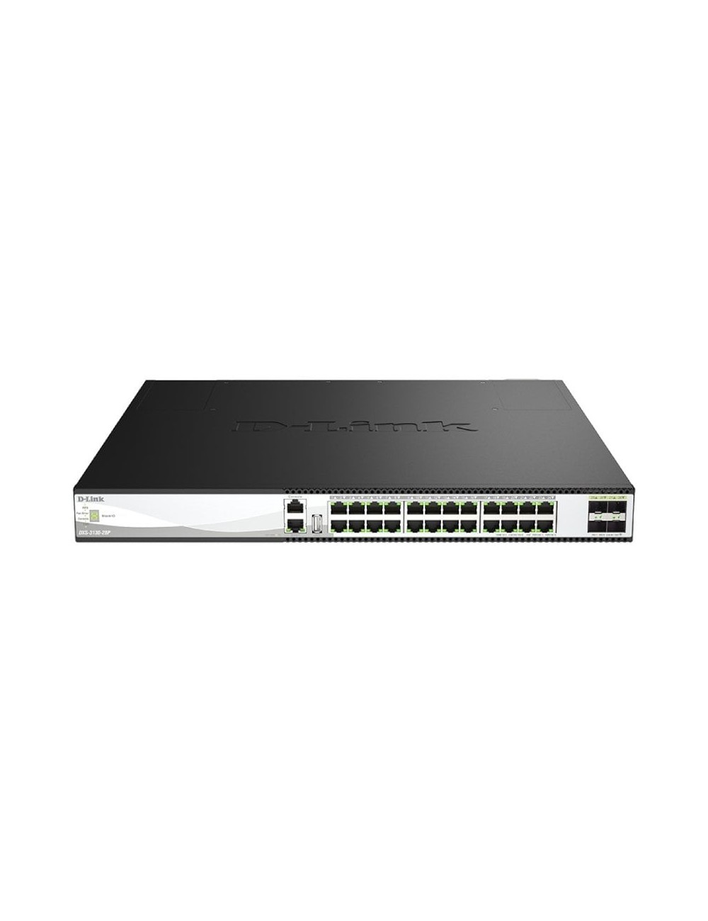 Switch Gestionable D-Link DXS-3130-28P/E 24 Puertos/ RJ-45 10/100/1000/ SFP/ PoE