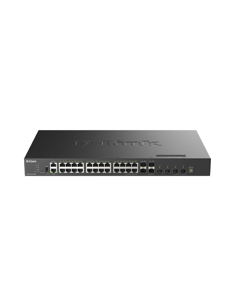 Switch Gestionable D-Link DXS-3410-32XY 24 Puertos/ RJ-45 10Gbps/ SFP/ PoE