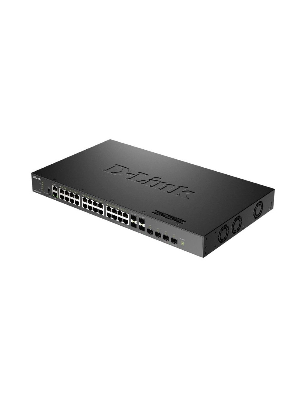 Switch Gestionable D-Link DXS-3410-32XY 24 Puertos/ RJ-45 10Gbps/ SFP/ PoE