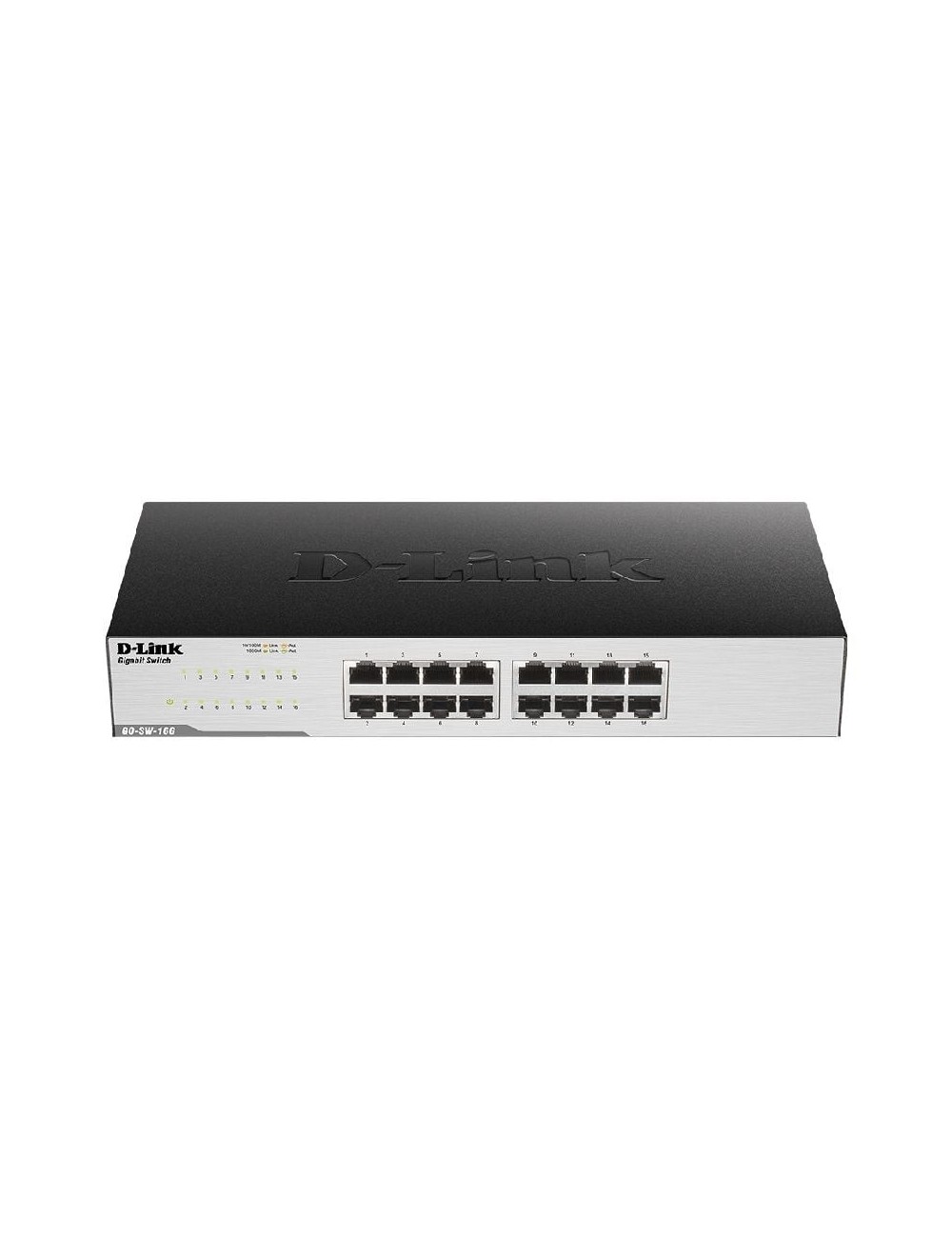 Switch D-Link GO-SW-16G 16 Puertos/ RJ-45 10/100/1000