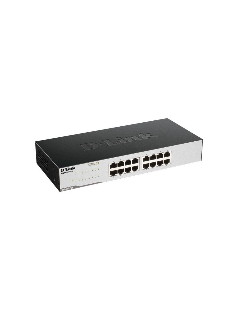 Switch D-Link GO-SW-16G 16 Puertos/ RJ-45 10/100/1000