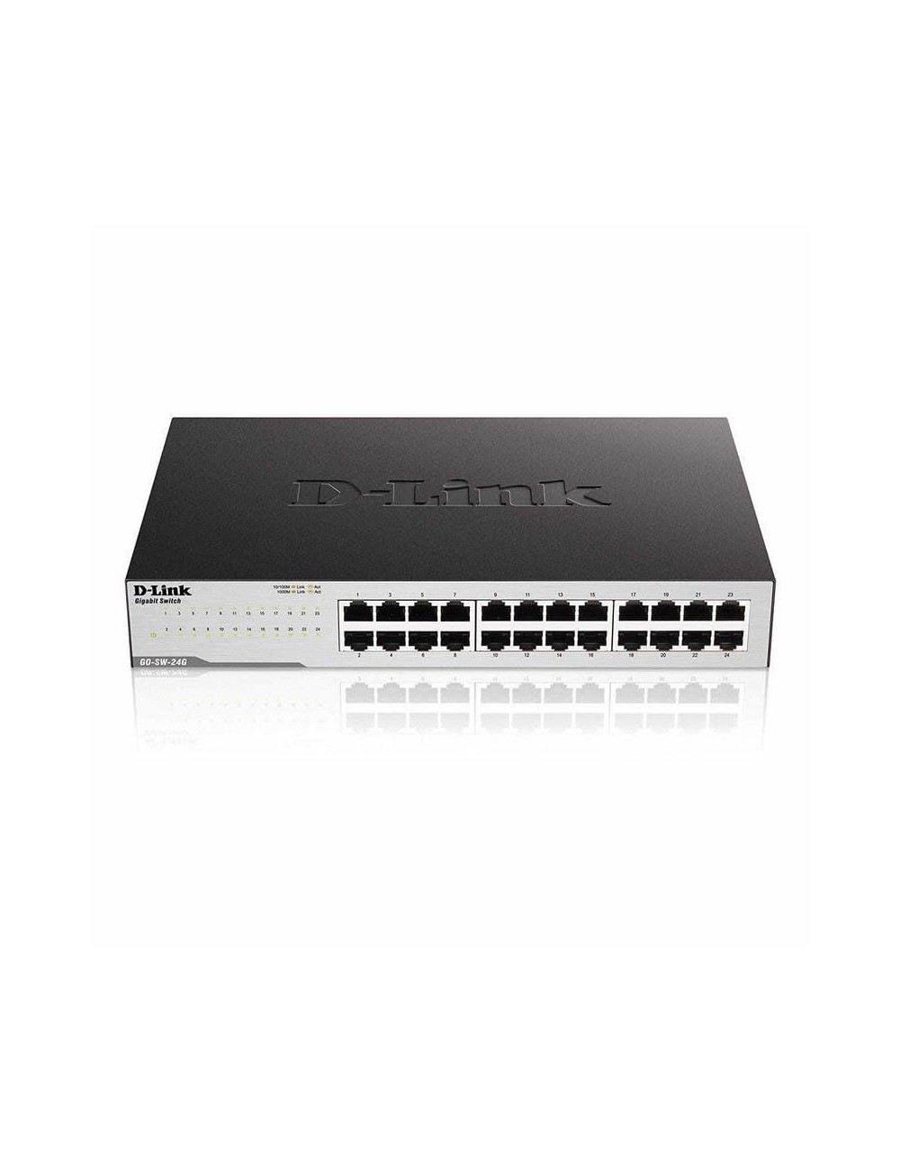 Switch D-Link GO-SW-24G 24 Puertos/ Gigabit 10/100/1000