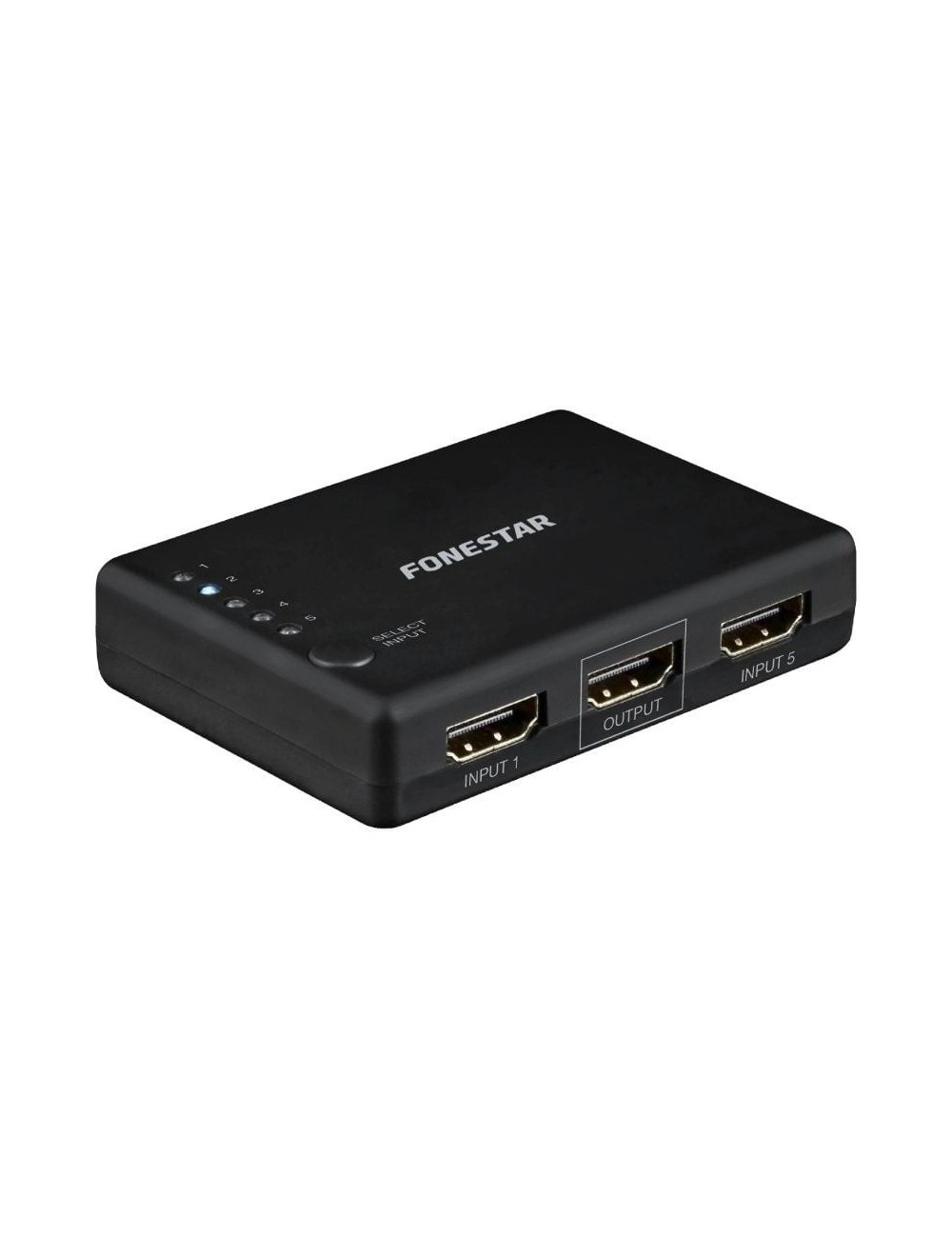 Conmutador HDMI Fonestar FO-22SW51/ 5 Entradas-1 Salida