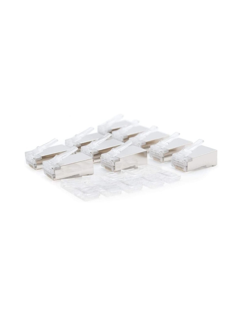 Conector RJ45 Nanocable 10.21.0203/ Cat.6/ 10 uds