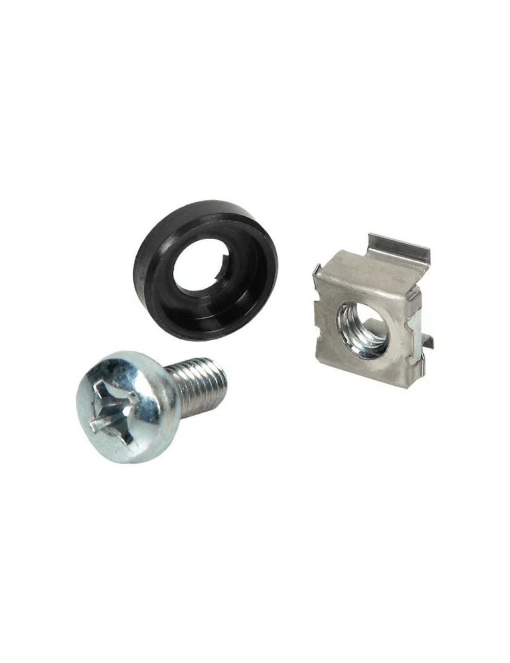 Kit de tornillos para rack Phasak PP 9100/ 10 unidades/ Incluye Tornillos + Tuercas + Arandelas