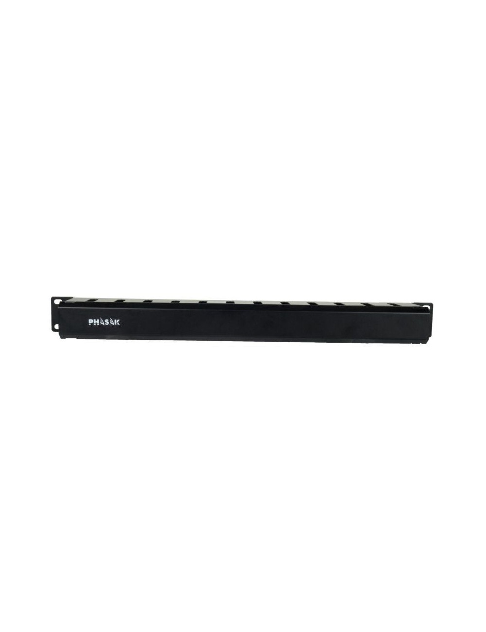 Panel Guía Cables con Tapa para Rack 19' Phasak PA 5095/ Altura 1U