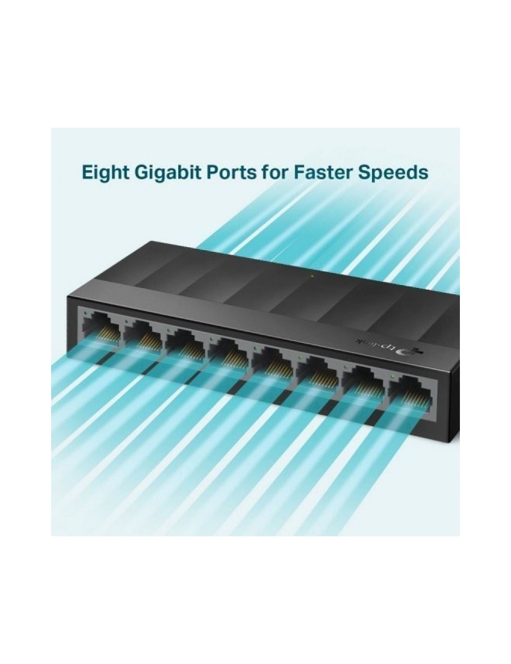 Switch TP-Link LS1008G 8 Puertos/ RJ-45 10/100/1000
