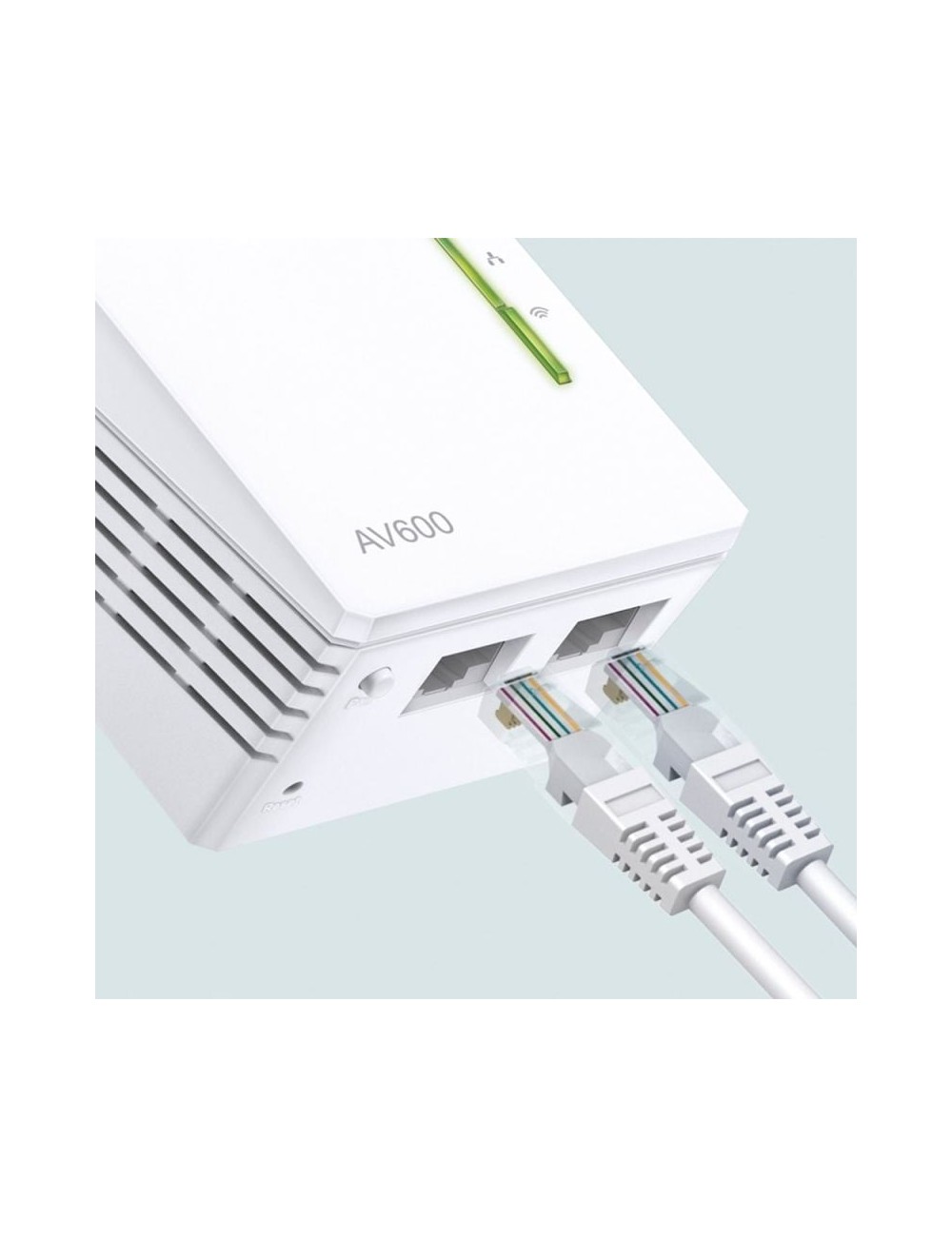 Adaptador Powerline TP-Link WPA4221KIT 600Mbps/ Alcance 300m/ Pack de 2
