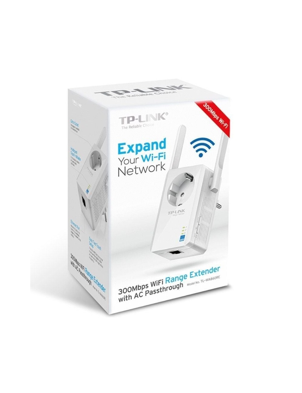 REPETIDOR WI-FI TP-LINK 300MBPS TL-WA860RE(0153500034)